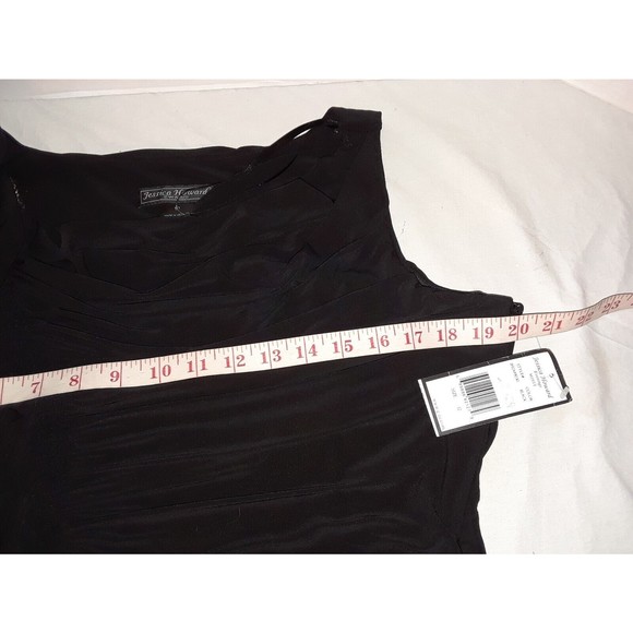 Jessica Howard-Women's Dress-Evening Missy-Sleeveless-Beaded Patch - Picture 7 of 10